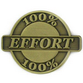 Corporate - 100% Effort Lapel Pin